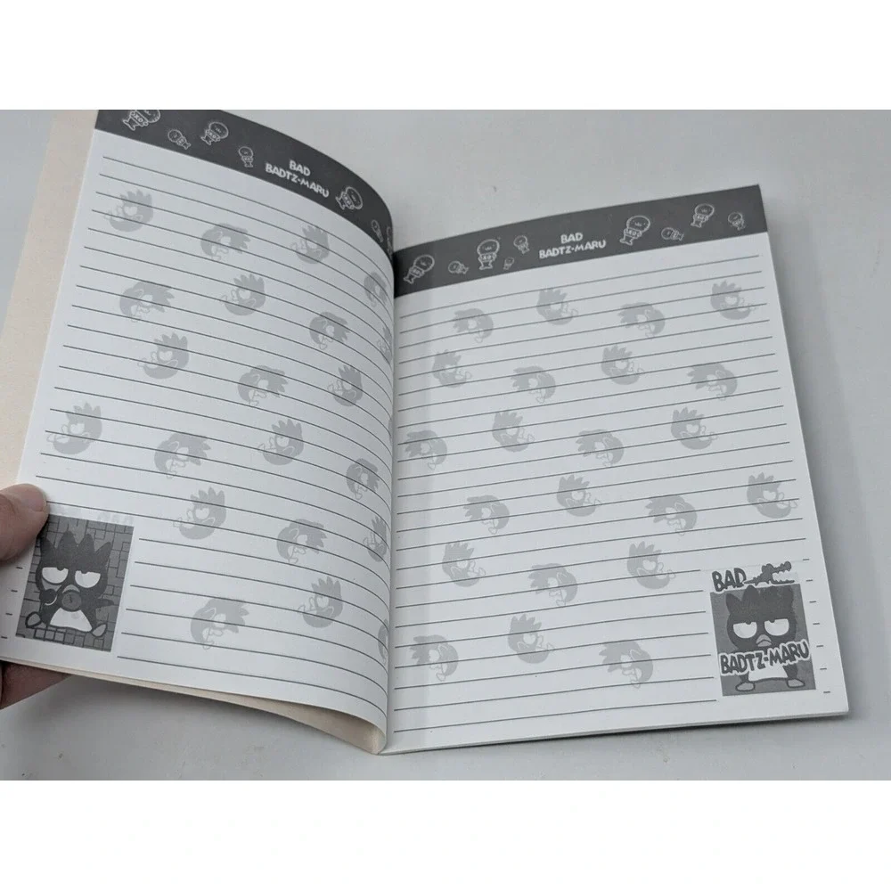 Vintage Sanrio Badtz Maru Notebook Memo Pad‎ Journal Book 90s 1990s